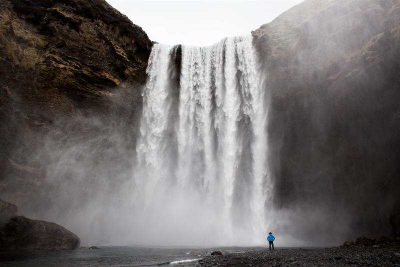 Skógafoss Waterfall