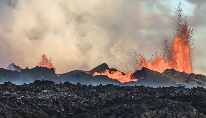 Reykjanes Volcanic Eruption