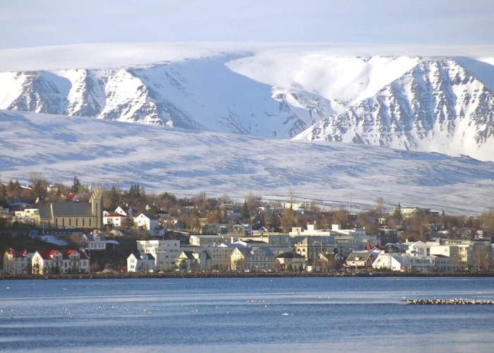 Akureyri in Winter